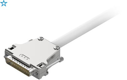 Motor cable (FESTO) FESTO NEBM-H6G4-E-5-Q13N-LE4 (5219198) — NEBC-S1G25-K-3.2-N-LE25 (8001373)