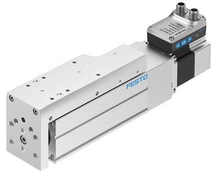 Mini guide unit (FESTO) FESTO EAGF-V2-KF-40-400 (2783080) — EGSS-BS-KF-60-75-12P-ST-M-H1-PLK-AA (8083717)