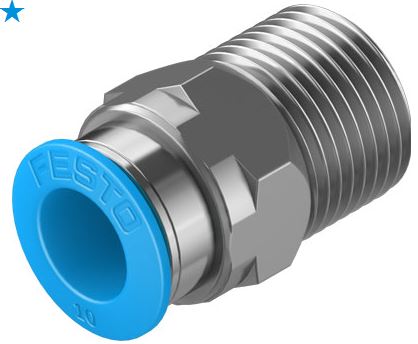Push in fitting (FESTO) FESTO QS-3/8-10 (153008)