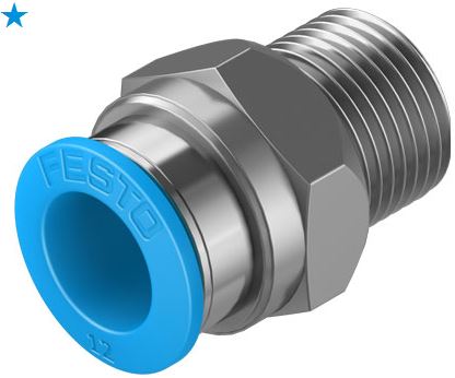 Push in fitting (FESTO) FESTO QS-3/8-12 (153009)