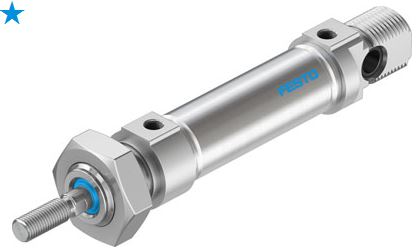 ISO cylinder (FESTO) FESTO DSNU-16-15-PPV-A (1908267)