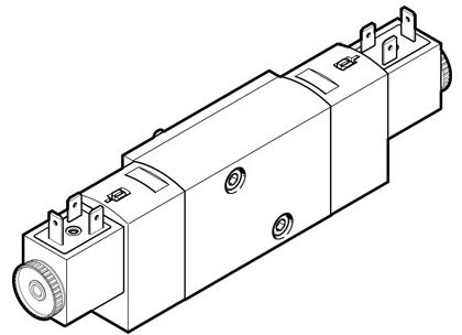 Solenoid valve (FESTO) FESTO VSNC-F-B52-D-G14-F8-1B2 (577296)