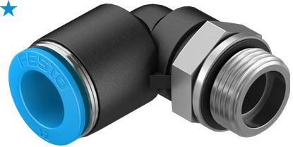 Push in L fitting (FESTO) FESTO QSL-G3/8-12 (186124)