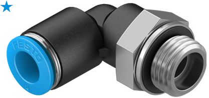 Push in L fitting (FESTO) FESTO QSL-G1/4-8 (186120)