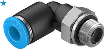 Push in L fitting (FESTO) FESTO QSL-G1/8-6 (186117)