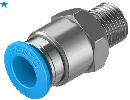 Push in fitting (FESTO) FESTO QS-1/8-8 (153004)