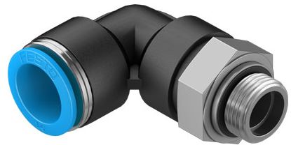 Push in L fitting (FESTO) FESTO QSL-G3/8-16 (186348)