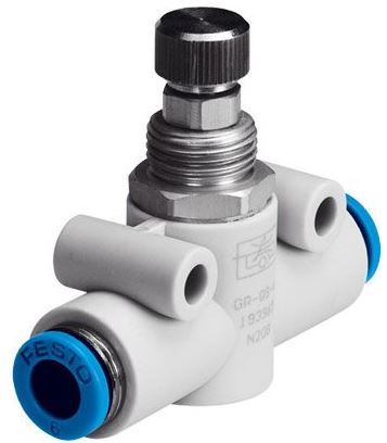 One way flow control valve (FESTO) FESTO GR-QS-8 (193970)
