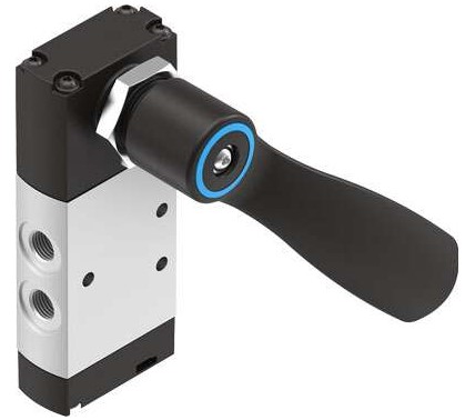 Hand lever valve (FESTO) FESTO VHEF-HS-M52-M-G18 (4165855)