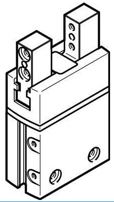 Parallel gripper (FESTO) FESTO DHPS-16-A-NC (1254045)