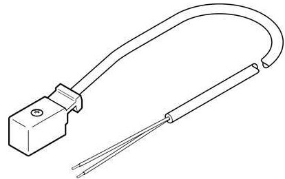 Connecting cable (FESTO) FESTO KMYZ-2-24-2,5-LED (34997)