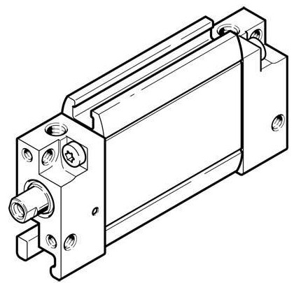 Flat cylinder (FESTO) FESTO DZF-25-40-A-P-A (161252)