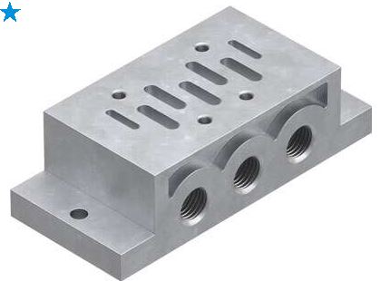 Individual sub-base (FESTO) FESTO NAS-1/4-1A-ISO (9484)