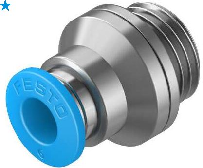 Push in fitting (FESTO) FESTO QS-G1/4-6-I (186108)