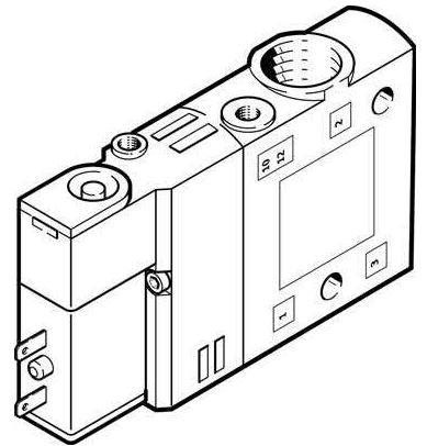 Solenoid valve (FESTO) FESTO CPE14-M1BH-3GLS-1/8 (196930)