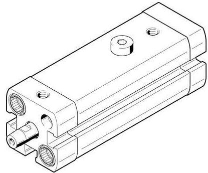 Linear/swivel clamp (FESTO) FESTO CLR-63-20-R-P-A (535465)