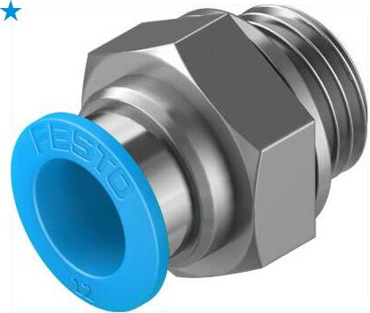 Push in fitting (FESTO) FESTO QS-G1/2-12 (186104)