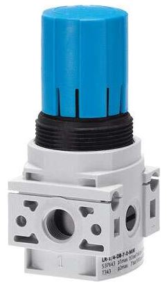 Pressure regulator (FESTO) FESTO LR-1/4-DB-7-O-MINI (537643)