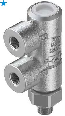 Piloted check valve (FESTO) FESTO HGL-M5-B (530029)