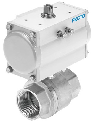 Ball valve actuator unit (FESTO) FESTO VZBM-A-3/4"-RP-25-D-2-B2-PA10 (8070237)