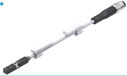 Proximity sensor (FESTO) FESTO SMT-8M-A-NS-24V-E-0,3-M8D (574339)