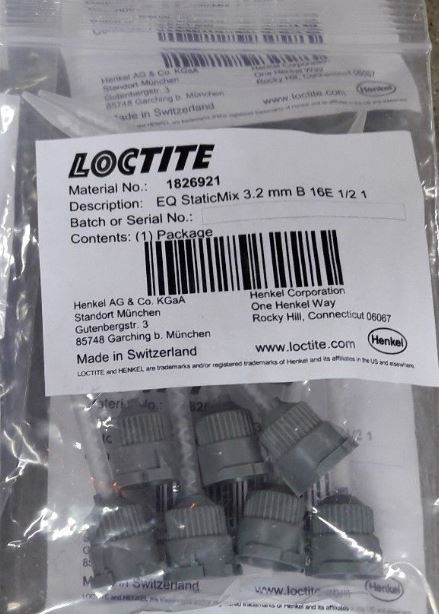 Dispense needle (LOCTITE) LOCTITE STATICMIX 3.2MM B 16E 1/2 (10 PCS) — STATICMIX 3.2MM B 16E 1/2 (10 KOS)
