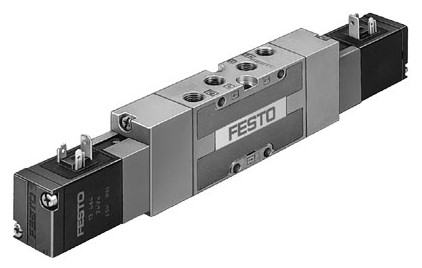 Solenoid valve (FESTO) FESTO MVH-5/3G-1/4-B (19138)