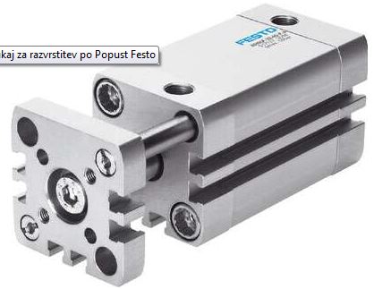 Compact cylinder (FESTO) FESTO ADNGF-40-20-P-A (554251)