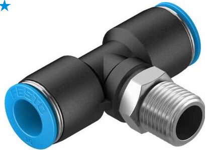 Push in T connector (FESTO) FESTO QST-1/4-10 (153112)