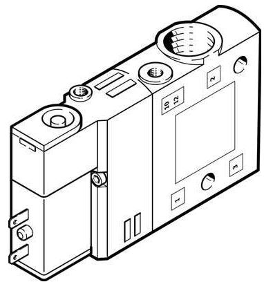 Solenoid valve (FESTO) FESTO CPE14-M1BH-3GL-1/8 (196929)