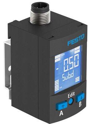 Pressure sensor (FESTO) FESTO SPAU-P10R-W-G18FD-L-PNLK-PNVBA-M8U (8001231)