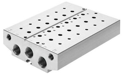 Manifold block (FESTO) FESTO VABM-B10-20E-G38-5 (576342)