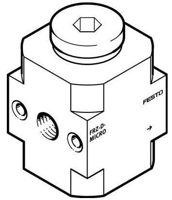 Distributor block (FESTO) FESTO FRZ-D-MIDI (159592)