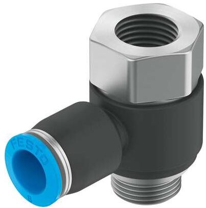 Push in L fitting, rotatable (FESTO) FESTO QSRL-G1/8-4 (186285)