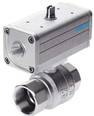 Ball valve actuator unit (FESTO) FESTO VZPR-BPD-22-R38 (540511)
