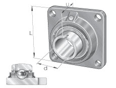 Housing units (INA) INA RCJL50-XL-N 50×143×58.2 mm