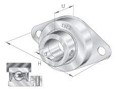 Housing units (INA) INA RCSMF17 — RCSMF17 /-XL 17×114×34.8 mm