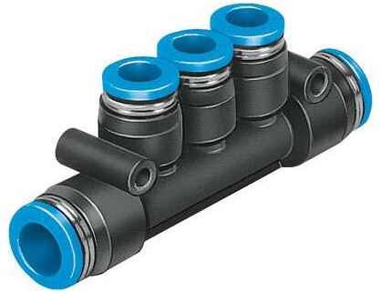 Multiple distributor (FESTO) FESTO QST3-6-4 (153203)