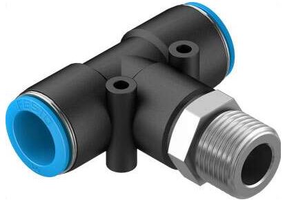 Push in T fitting (FESTO) FESTO QST-1/2-16 (153116)