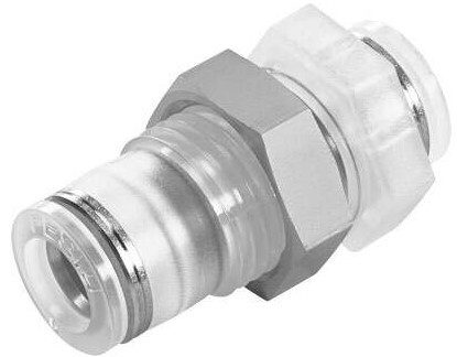 Push-in bulkhead connector (FESTO) FESTO NPQP-H-Q8-E-FD (133102)