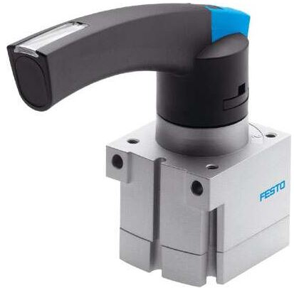 Hand lever valve (FESTO) FESTO VHER-P-H-B43E-B-M5 (3410682)