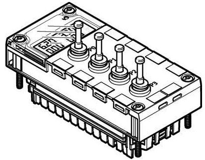 Analogue module (FESTO) FESTO CPX-4AE-P-D10 (560362)