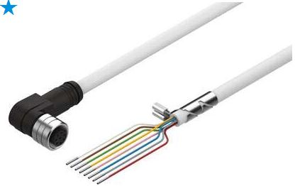 Encoder cable (FESTO) FESTO NEBM-M12W8-E-10-LE8 (1451678)