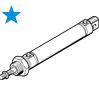 ISO cylinder (FESTO) FESTO DSNU-25-50-P-A (19221)