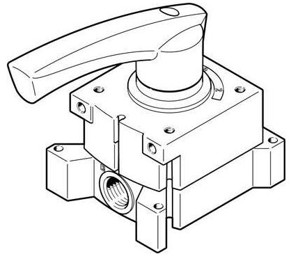 DRSNIK KRMILNI FESTO VHER-H-B43C-G18 (3488204)