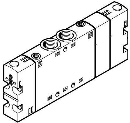 Solenoid valve (FESTO) FESTO CPE18-P1-5/3G-1/4 (550157)