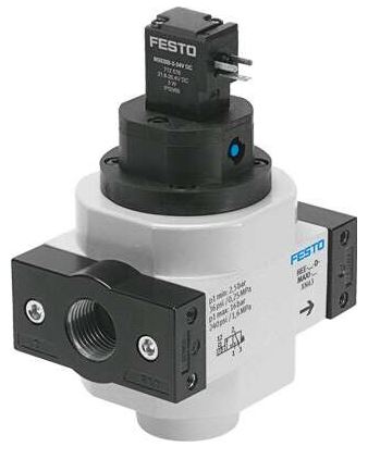 On off valve (FESTO) FESTO HEE-1/2-D-MAXI-24 (186518)