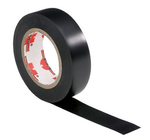Insulating tape (WURTH) WURTH BLACK PVC 18MM/10M (1985101) — ČRN PVC 18MM/10M (1985101)