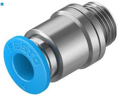 Push in fitting (FESTO) FESTO QS-G1/8-6-I (186107)