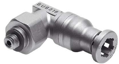 Push in L fitting (FESTO) FESTO CRQSL-M5-6 (162871)